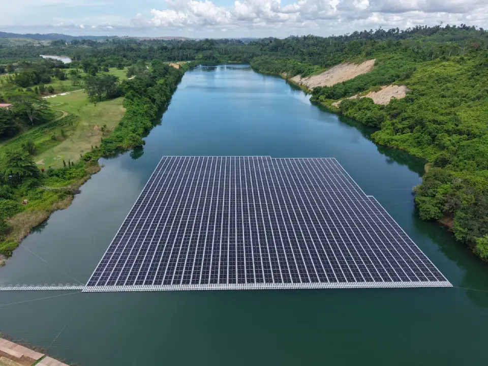 Floating solar